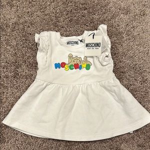 Moschino White Baby Dress